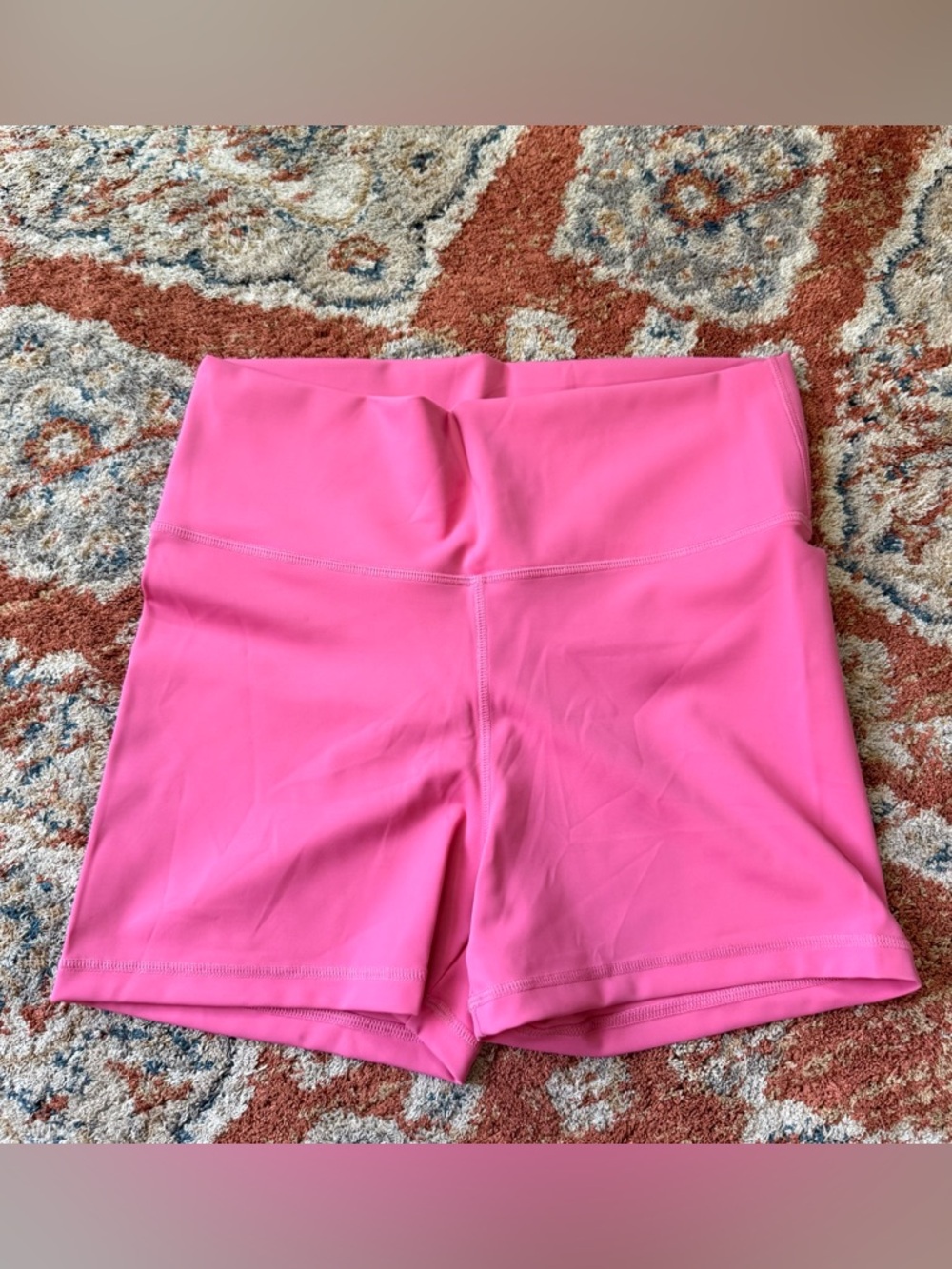 Princess Polly High-Waist Hot Pink Athletic Shorts